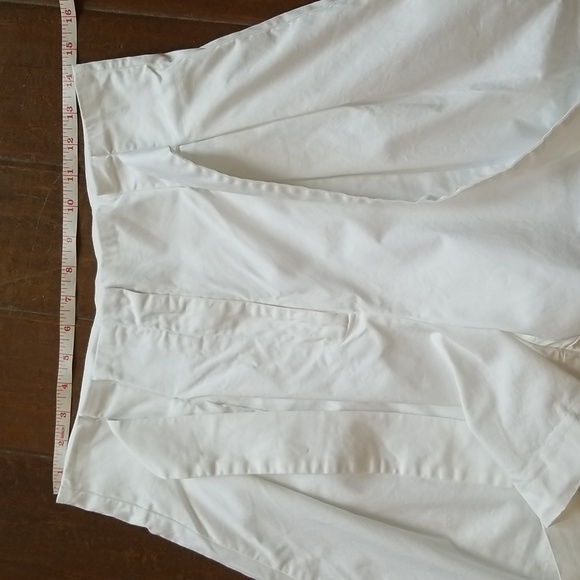 Alex Marie Womens White High Waist Pleated Dressey Lined Shorts Size 6 - Picture 9 of 12